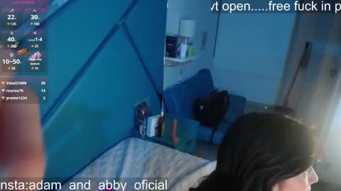 Snapshot of adam_and_abby_ chatting on January 2025 11:55:02 PM adam and abby online show from January 2025 11:55:02 PM