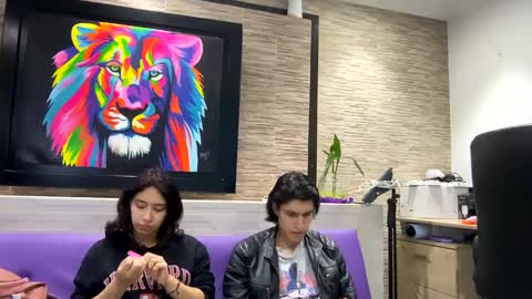 Snapshot of adam_and_abby_ chatting on February 2025 08:10:01 PM adam and abby online show from February 2025 08:10:01 PM