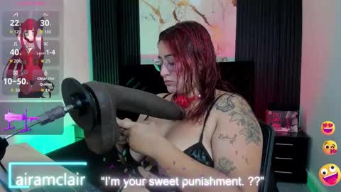 Airam Clair online show from November 2025 08:13:02 PM