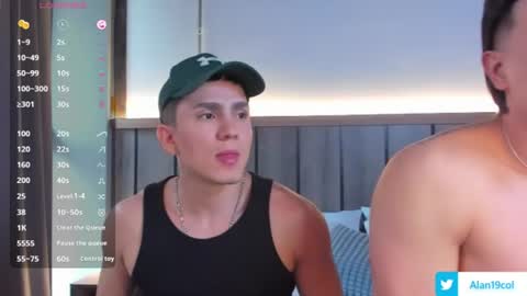 Snapshot of alan_nd_kevin chatting on July 2026 11:58:02 AM Alan Kevin can we reach 100 thumbs up please guys online show from July 2026 11:58:02 AM
