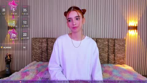 Snapshot of alana_333 chatting on January 2025 02:35:02 PM A L A N A online show from January 2025 02:35:02 PM