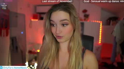 Alexis Texas online show from November 2025 07:29:01 PM