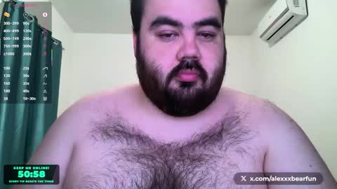 Snapshot of alexxxbear chatting on February 2026 12:34:02 AM alexxxbear online show from February 2026 12:34:02 AM