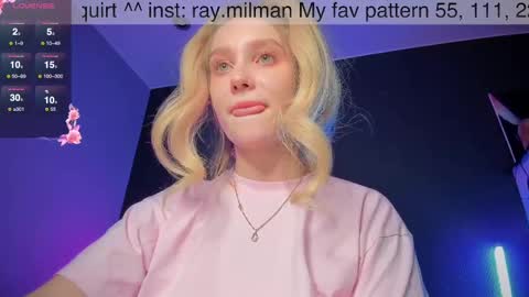 Snapshot of alicemilman chatting on March 2025 06:07:01 PM Alice  online show from March 2025 06:07:01 PM