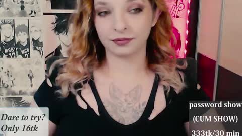 aliceriddle1 online show from March 2026 04:52:01 PM