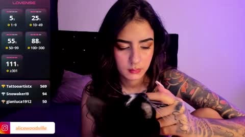 Snapshot of alicewoodville chatting on December 2024 01:18:01 AM Alice online show from December 2024 01:18:01 AM