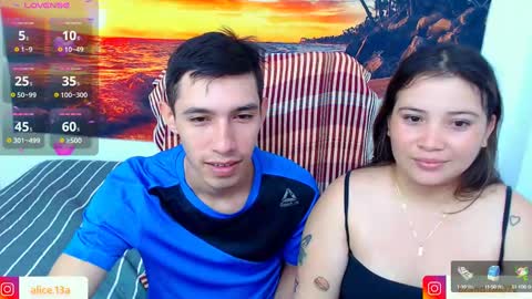Snapshot of alicia_and_brandon chatting on January 2025 11:28:01 PM CATALINA Y ANDRES online show from January 2025 11:28:01 PM