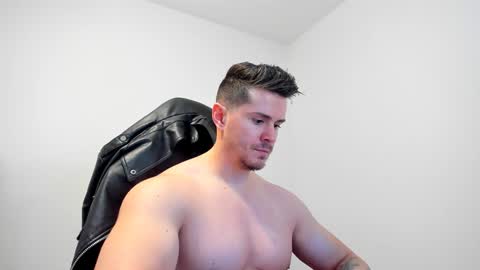 Snapshot of alphagodleatherking92 chatting on January 2025 09:56:01 AM LeatherMaster online show from January 2025 09:56:01 AM