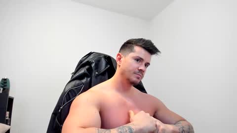 Snapshot of alphagodleatherking92 chatting on February 2025 10:05:02 AM LeatherMaster online show from February 2025 10:05:02 AM
