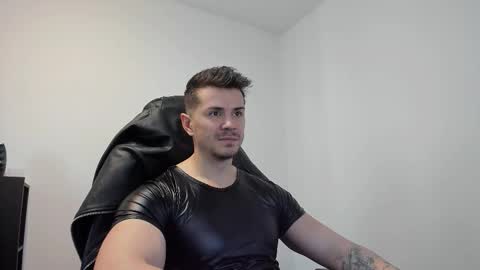 Snapshot of alphagodleatherking92 chatting on October 2025 07:20:02 AM LeatherMaster online show from October 2025 07:20:02 AM