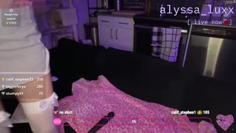 Alyssa online show from February 2026 07:56:01 AM