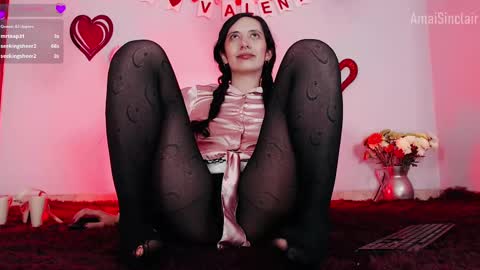 Amai  Sinclair  online show from February 2025 12:05:02 PM