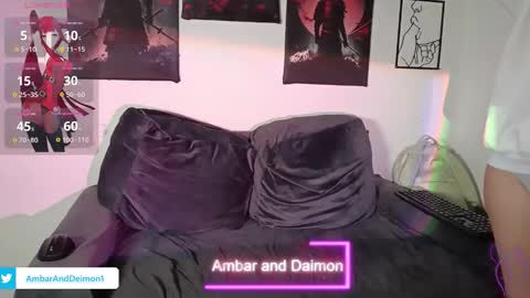 AMBAR AND DAIMON online show from September 2025 10:48:02 AM