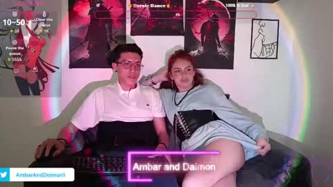 AMBAR AND DAIMON online show from September 2025 05:24:01 PM