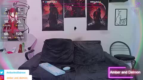 AMBAR AND DAIMON online show from October 2025 06:00:01 AM