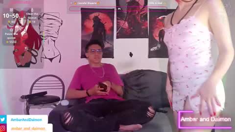 AMBAR AND DAIMON online show from October 2025 04:13:01 AM