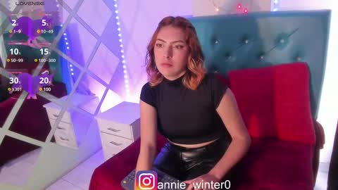 Snapshot of annie_winter1 chatting on February 2025 07:30:02 PM Annie online show from February 2025 07:30:02 PM