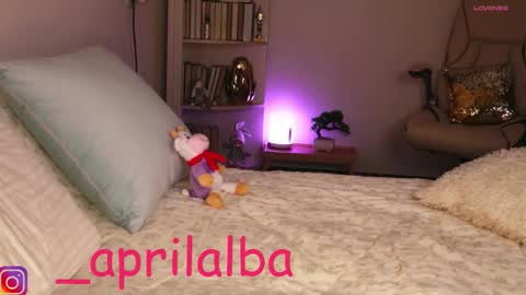 Snapshot of aprilinalba chatting on October 2025 01:03:02 AM ALEKSANDRA POLYAKOVA online show from October 2025 01:03:02 AM
