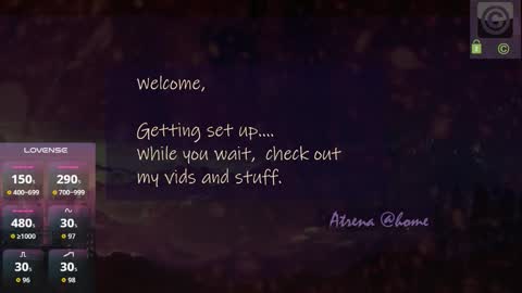 Atrena online show from February 2026 12:41:01 AM