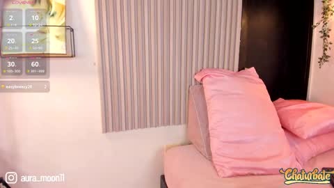 Snapshot of aura_moon chatting on October 2025 07:27:01 AM Hello I am Marcela follow me on my instagram aura moon11 online show from October 2025 07:27:01 AM