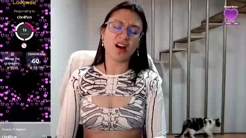 Snapshot of beckdymon chatting on October 2025 12:55:01 AM Daniela online show from October 2025 12:55:01 AM