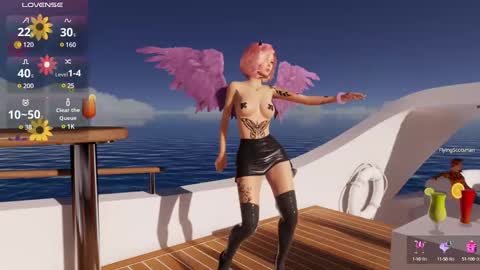 Snapshot of bellazomb chatting on March 2025 08:20:02 PM bellazomb online show from March 2025 08:20:02 PM