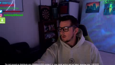 Snapshot of bigjohnny550 chatting on January 2025 09:01:02 PM Johnny D Good online show from January 2025 09:01:02 PM
