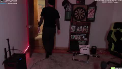 Snapshot of bigjohnny550 chatting on October 2025 12:45:01 AM Johnny D Good online show from October 2025 12:45:01 AM