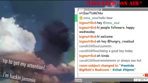 Snapshot of bigmatt8x6 chatting on January 2026 08:58:01 PM BigMatt online show from January 2026 08:58:01 PM