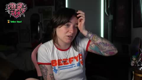 Snapshot of blueasfuck chatting on June 2026 01:28:02 AM Blue online show from June 2026 01:28:02 AM