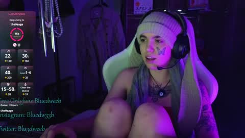 Snapshot of bluedweeb chatting on February 2025 10:34:01 AM Blue online show from February 2025 10:34:01 AM