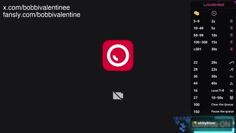 Bobbi Valentine online show from January 2026 06:32:02 PM