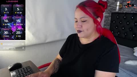 Snapshot of bruja_scarlata chatting on February 2025 02:02:01 PM Bruja SCarlata online show from February 2025 02:02:01 PM