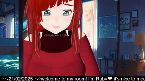 Snapshot of calypsoescarlata chatting on February 2025 03:21:01 PM calypsoescarlata online show from February 2025 03:21:01 PM