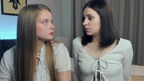 Snapshot of carlottagleave chatting on February 2026 07:06:01 PM Jessie and Lika online show from February 2026 07:06:01 PM