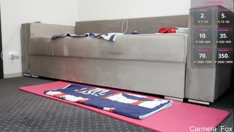 Snapshot of carmela_fox chatting on September 2025 08:05:01 AM Carmela online show from September 2025 08:05:01 AM