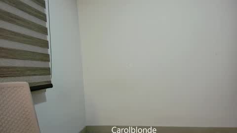 Snapshot of carolblonde chatting on February 2025 08:48:01 AM Char online show from February 2025 08:48:01 AM