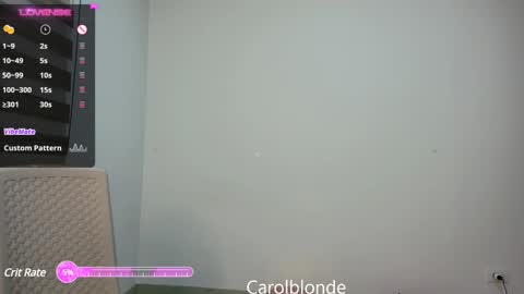 Snapshot of carolblonde chatting on March 2025 04:56:02 AM Char online show from March 2025 04:56:02 AM
