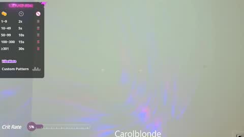 Snapshot of carolblonde chatting on March 2025 10:30:02 AM Char online show from March 2025 10:30:02 AM