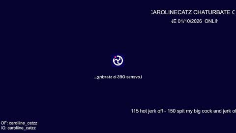 carolinecatz online show from January 2026 08:43:01 PM