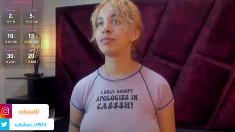 Snapshot of catalina_clark chatting on June 2026 11:38:01 AM Catalina online show from June 2026 11:38:01 AM