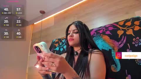 Snapshot of cori_paige chatting on December 2025 10:35:01 AM Cori online show from December 2025 10:35:01 AM