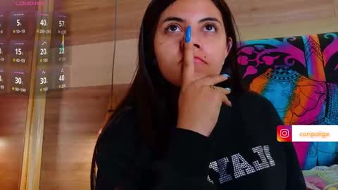 Snapshot of cori_paige chatting on December 2025 04:18:02 AM Cori online show from December 2025 04:18:02 AM