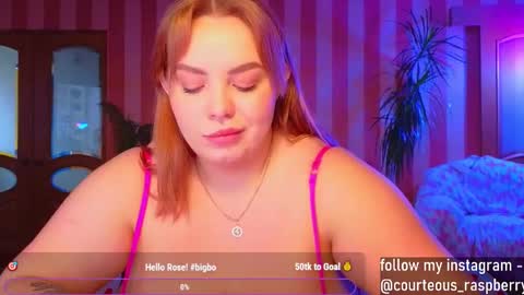 Snapshot of courteous_raspberrrry chatting on December 2024 10:32:02 AM Rose Roys my  online show from December 2024 10:32:02 AM