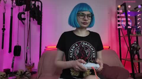 Snapshot of cyberxgoddess_ chatting on June 2026 09:58:01 AM Lily Goddess online show from June 2026 09:58:01 AM