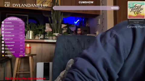 Dylan Daniel 7.8 online show from December 2024 01:32:01 PM