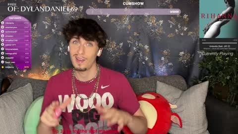 Dylan Daniel 7.8 online show from December 2024 11:07:01 PM