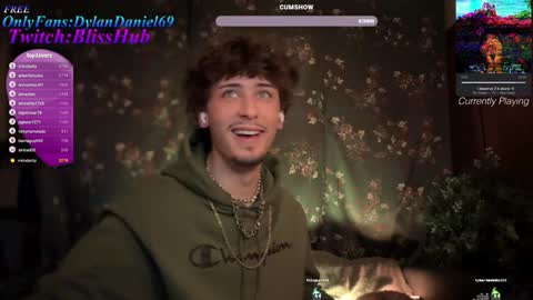 Dylan Daniel 7.8 online show from December 2024 08:38:02 PM