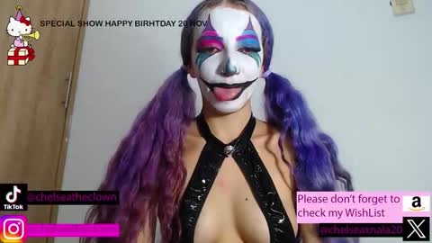 Chelsea  Please help me to reach 100 thumbs up online show from November 2025 06:25:02 AM