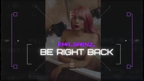 Snapshot of ema_saenz_ chatting on January 2025 07:19:02 AM Sofia online show from January 2025 07:19:02 AM
